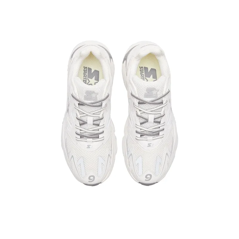 STARTER Breathable Low Top Casual Running Shoes Unisex Snowball White-4