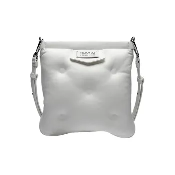 Maison Margiela Glam Slam Logo Patch Messenger Bag