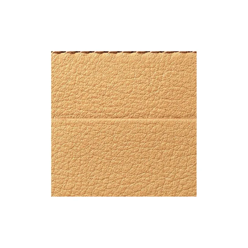 CARTIER Must De Cartier Calfskin Card Holder Women's Brown Yellow-5
