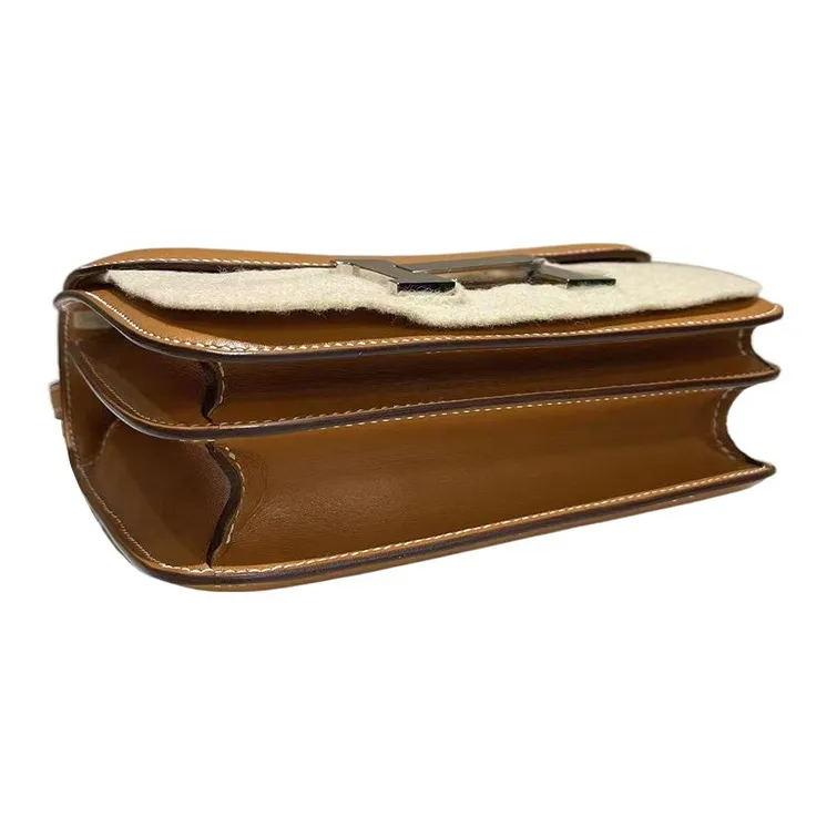 HERMES Constance Butler Calfskin KangKang Shoulder Crossbody Bag Mini Women's 21 Naturel-Sable Light Tea Brown-3