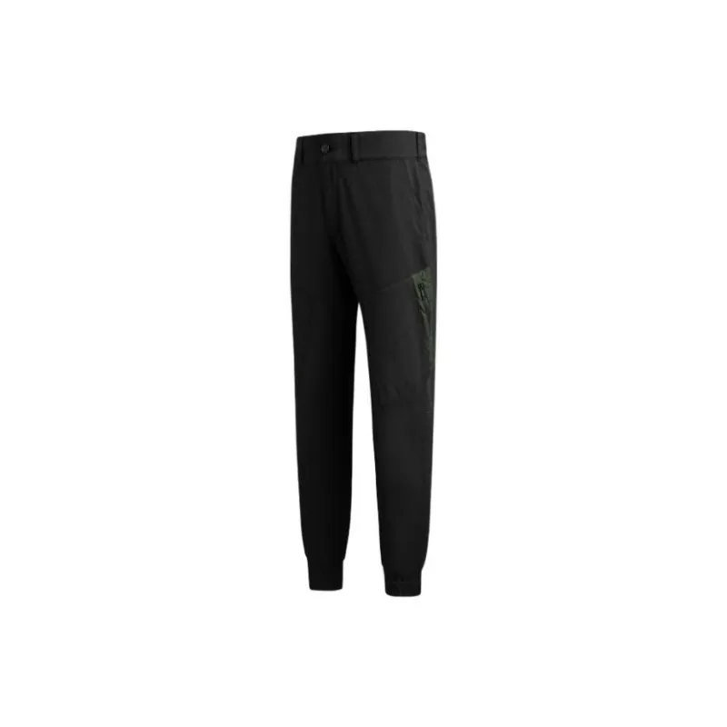 ARMANI EXCHANGEAE FW22 Knitted Sports Pants Men's Black-2