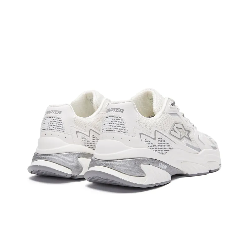 STARTER Breathable Low Top Casual Running Shoes Unisex Snowball White-3