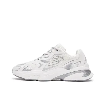 STARTER Breathable Low Top Casual Running Shoes Unisex Snowball White