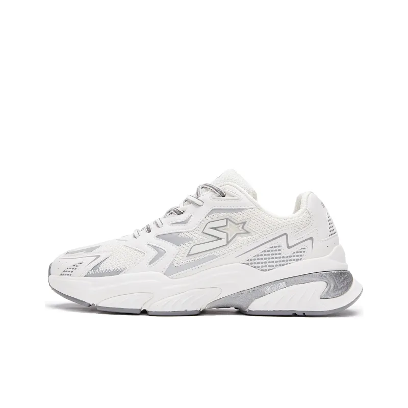 STARTER Breathable Low Top Casual Running Shoes Unisex Snowball White-0