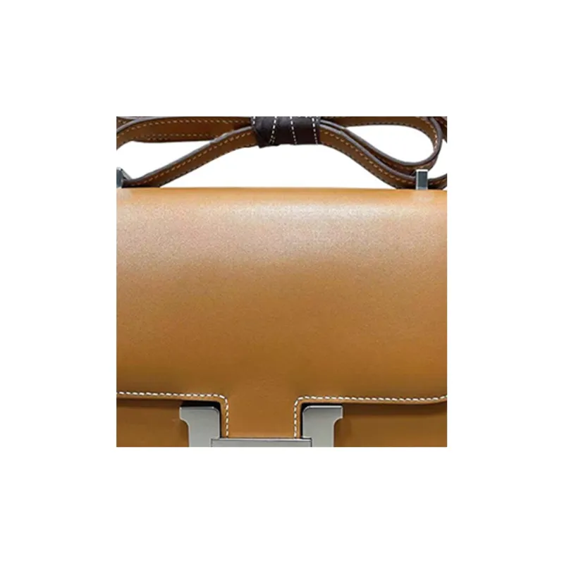 HERMES Constance Butler Calfskin KangKang Shoulder Crossbody Bag Mini Women's 21 Naturel-Sable Light Tea Brown-4