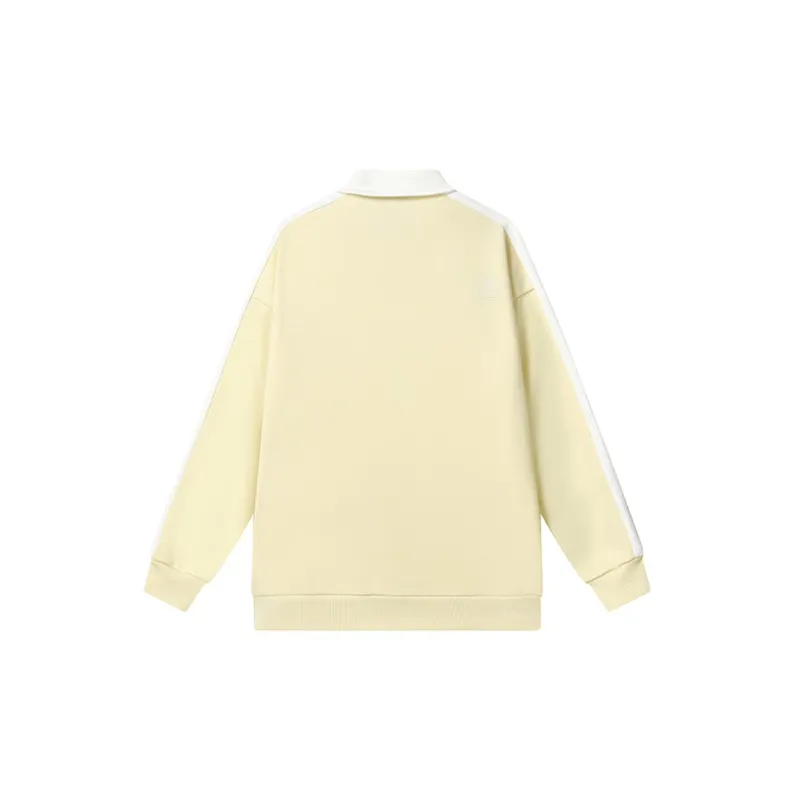 FILA Polo Shirt Women's Apricot Light Yellow-1