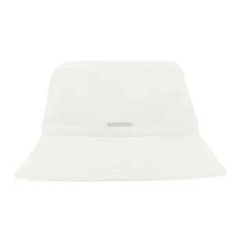 Burberry Bucket Hat Unisex White