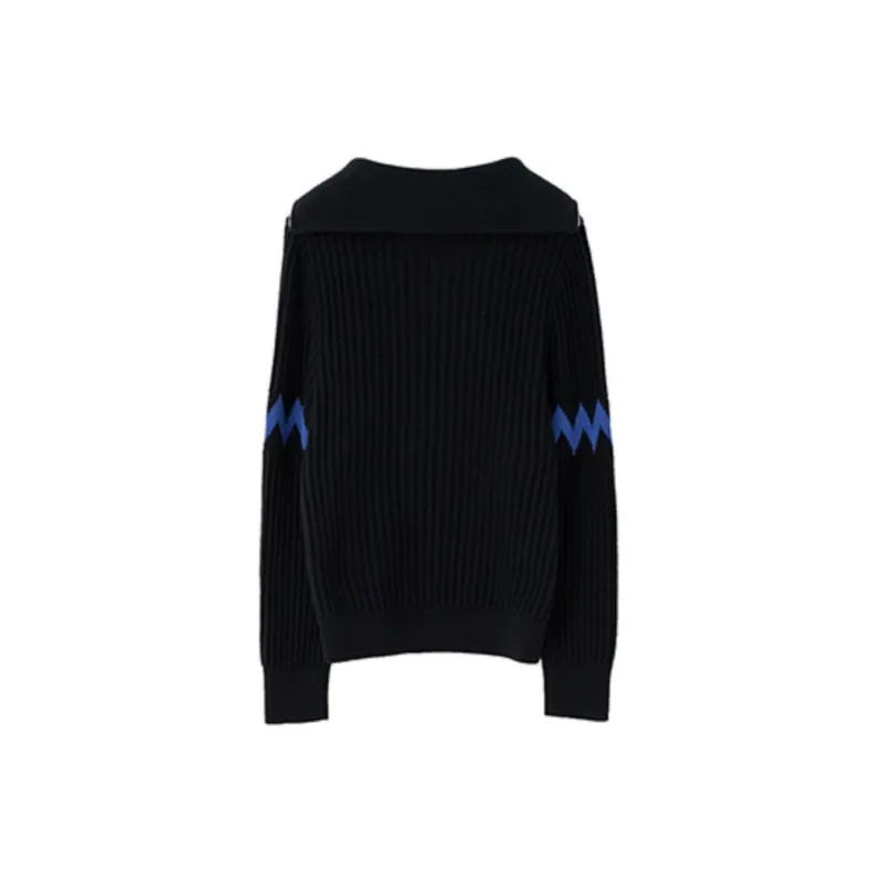 SOON FLOWER Sweater Women's Black-1