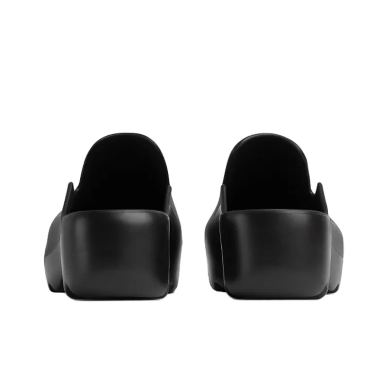 Bottega Veneta Rubber Flash Clog Black-4