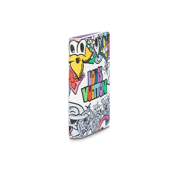 LOUIS VUITTON Pocket Organizer Purple-1