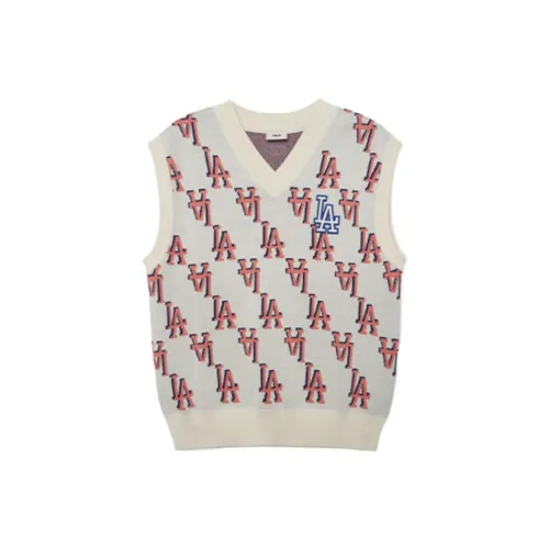 MLB Vests Unisex Cream