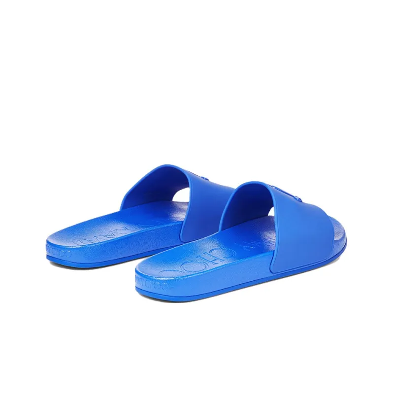 Jimmy Choo Fashion Slippers Men's Blue-3