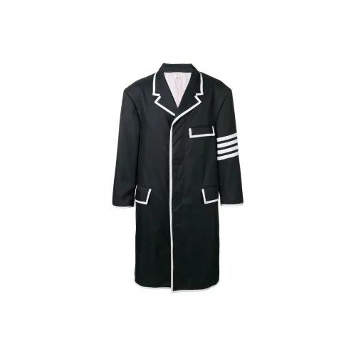 THOM BROWNE Coats Men Black