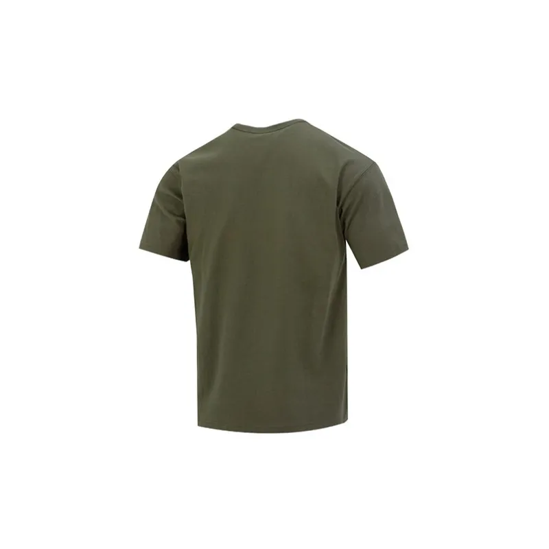 Nike Drop Shoulder Sleeve T-Shirt Men's Army Green-1