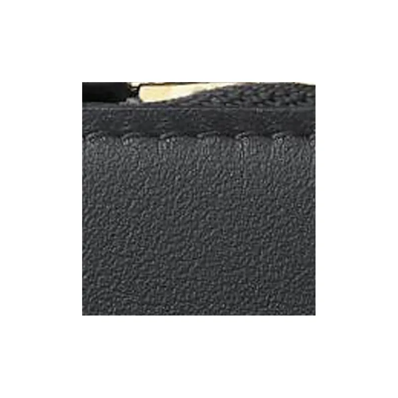 CARTIER Calfskin Cell Phone Pouch Women's Black-5