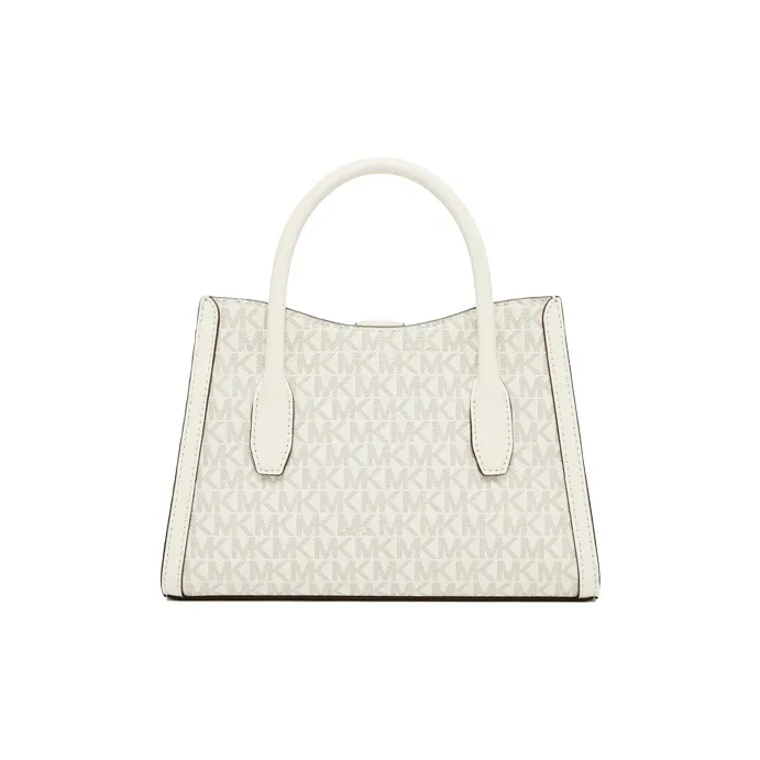 MICHAEL KORS Gabby Artificial Leather Crossbody Handbags Small Size Women's Vanilla White-1