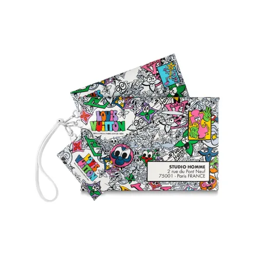 LOUIS VUITTON Trio Enveloppe Multicolor