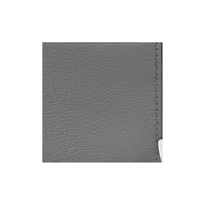 CARTIER Must De Cartier Cow Leather Card Holder Men's Smoke Gray-6