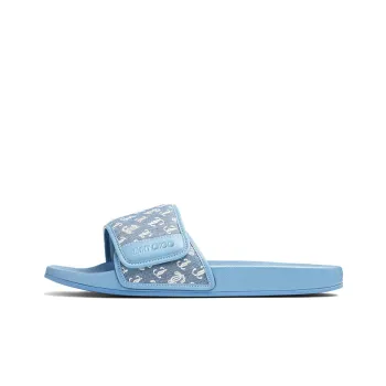 Jimmy Choo Fitz Monogram-jacquard Slides