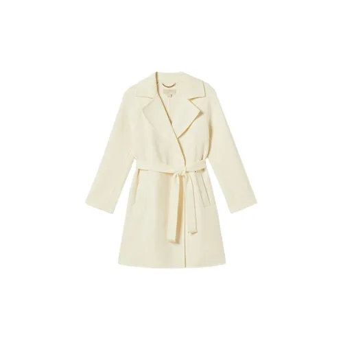 MICHAEL KORS Coats Women's White