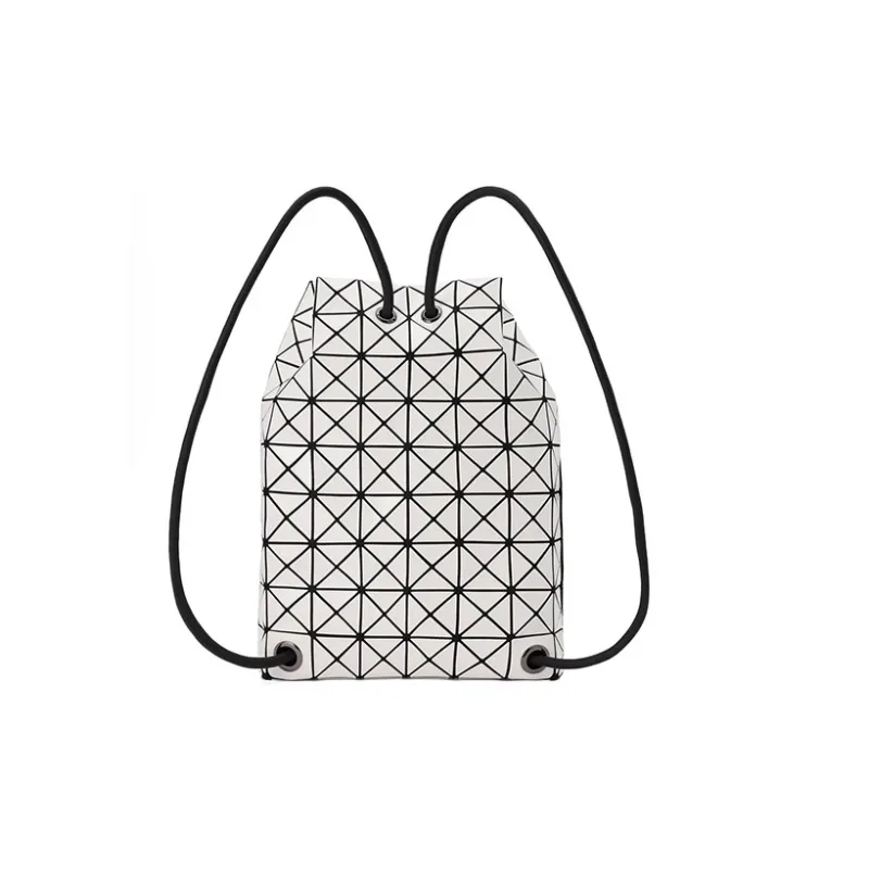 ISSEY MIYAKE Wring PVC Backpack Medium Size Unisex White-2