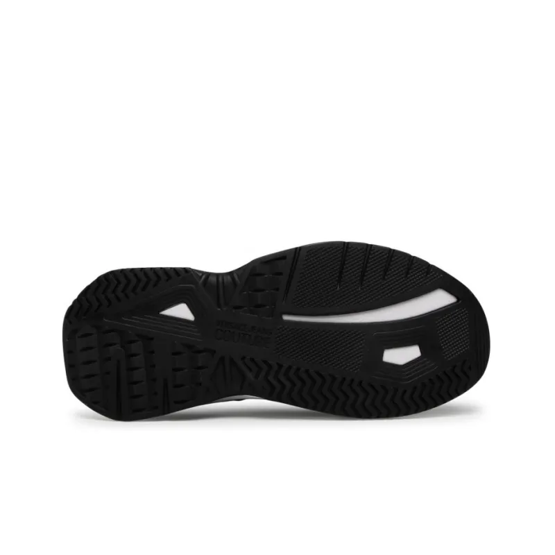 VERSACE JEANS Versace Stylish Skateboarding Shoes Women's Black White-5