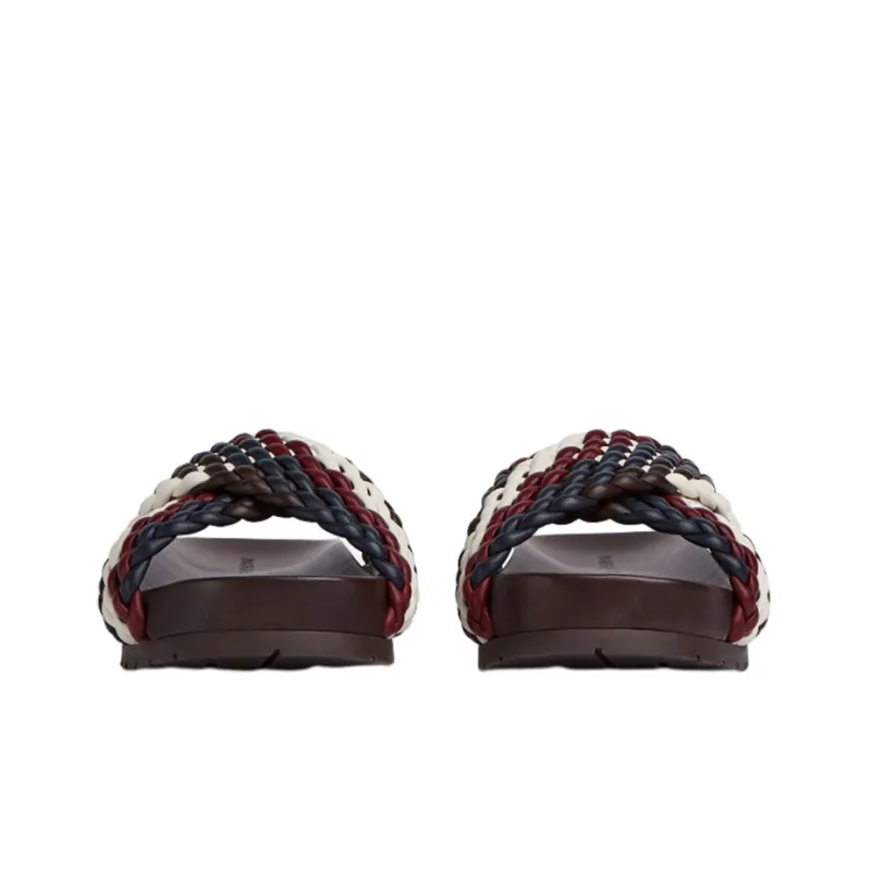 Bottega Veneta Tarik Slide Slippers Women's Purple-2