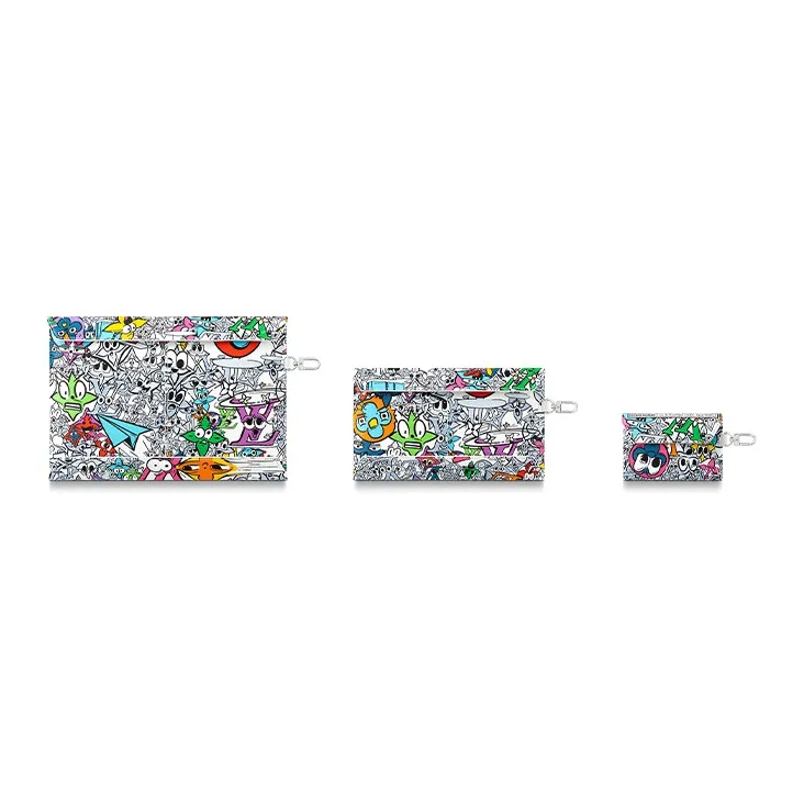 LOUIS VUITTON Trio Enveloppe Multicolor-3