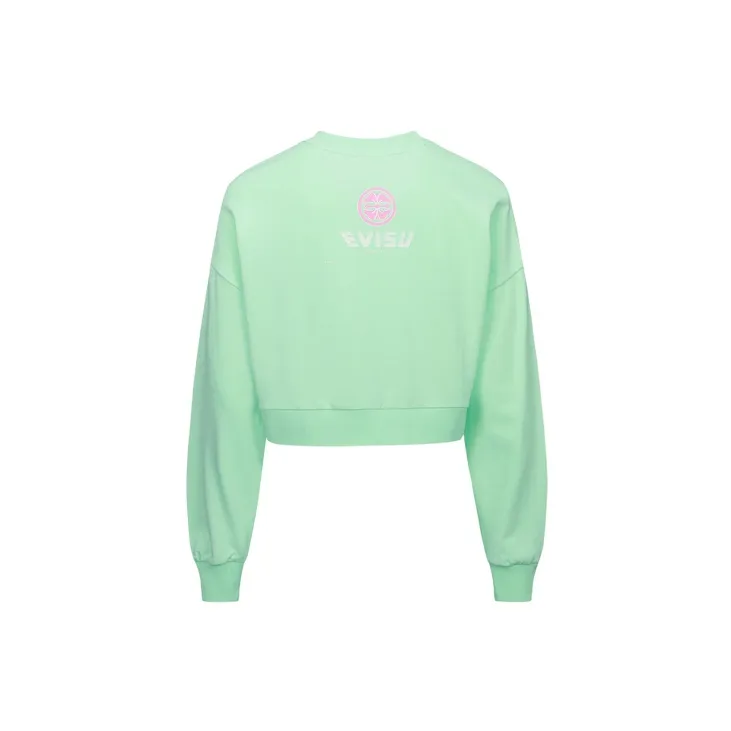 EVISU Sweatshirts Women's Apple Green-1