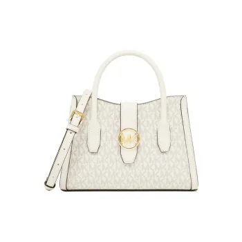 MICHAEL KORS Gabby Artificial Leather Crossbody Handbags Small Size Women's Vanilla White