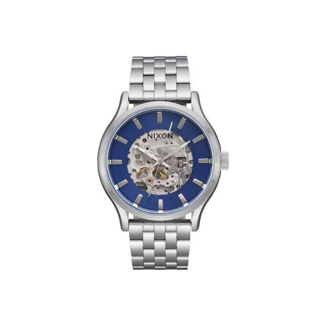 NIXON Wrist Watch Automatic Mechanical Movement Stainless Steel Strap Black Dial Men's Watches A1323-3