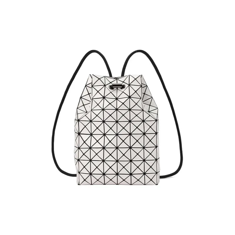 ISSEY MIYAKE Wring PVC Backpack Medium Size Unisex White-0