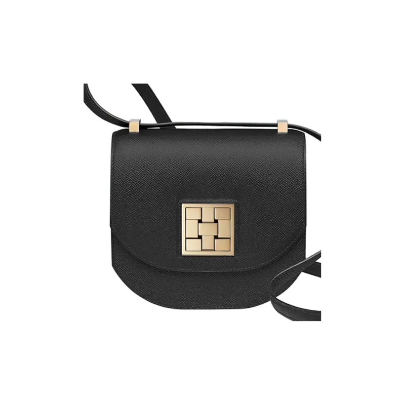 HERMES Mosaique Epsom Leather Shoulder Bag Women's-3