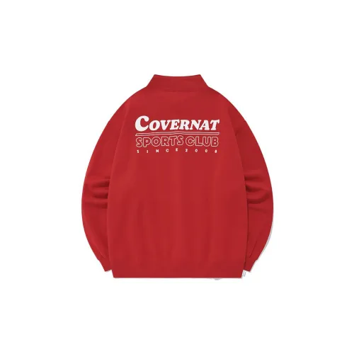 COVERNAT Sweatshirts Unisex Red