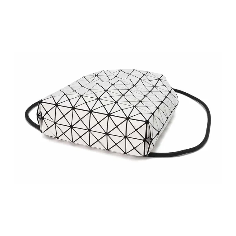 ISSEY MIYAKE Wring PVC Backpack Medium Size Unisex White-4
