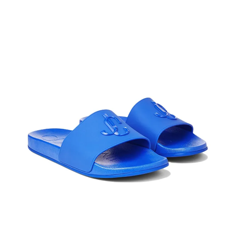 Jimmy Choo Fashion Slippers Men's Blue-2