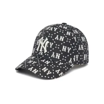 MLB Cotton Baseball Caps Unisex Black