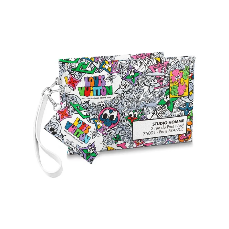LOUIS VUITTON Trio Enveloppe Multicolor-1