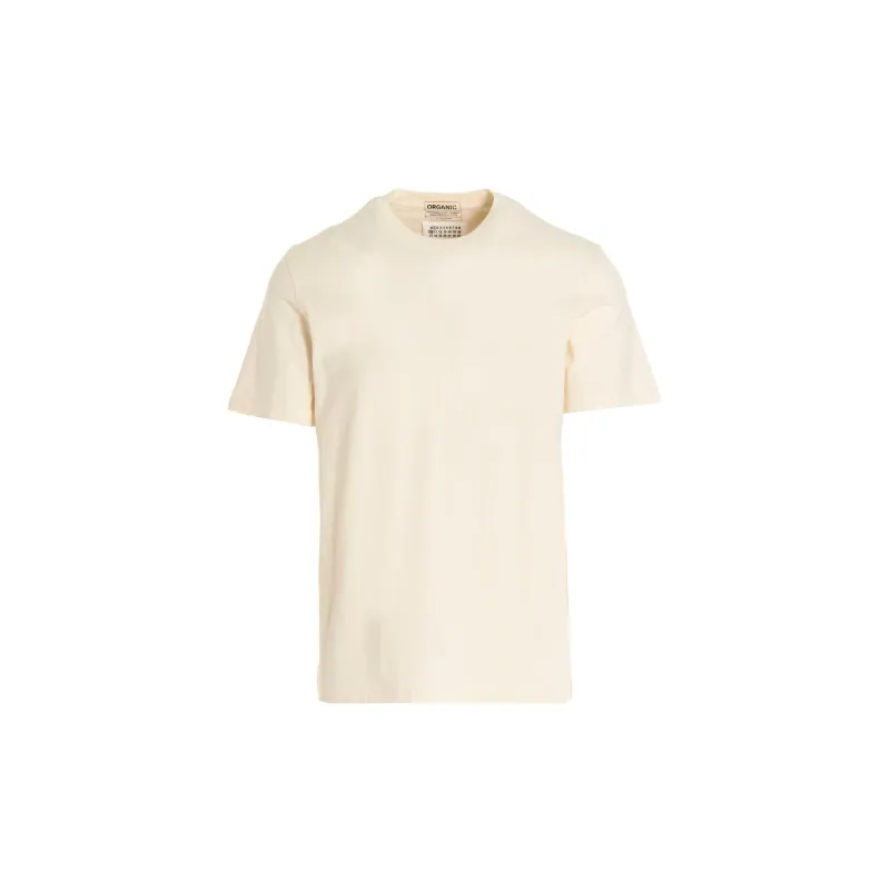 Maison Margiela Set Of Three Crewneck Straight Hem T Shirts-2