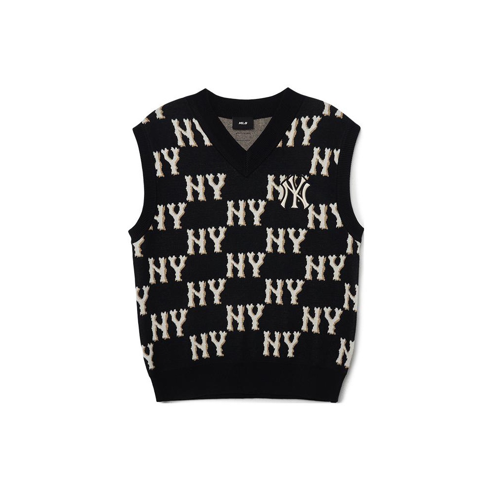 MLB New York Yankees Vests Unisex Black XL - POIZON