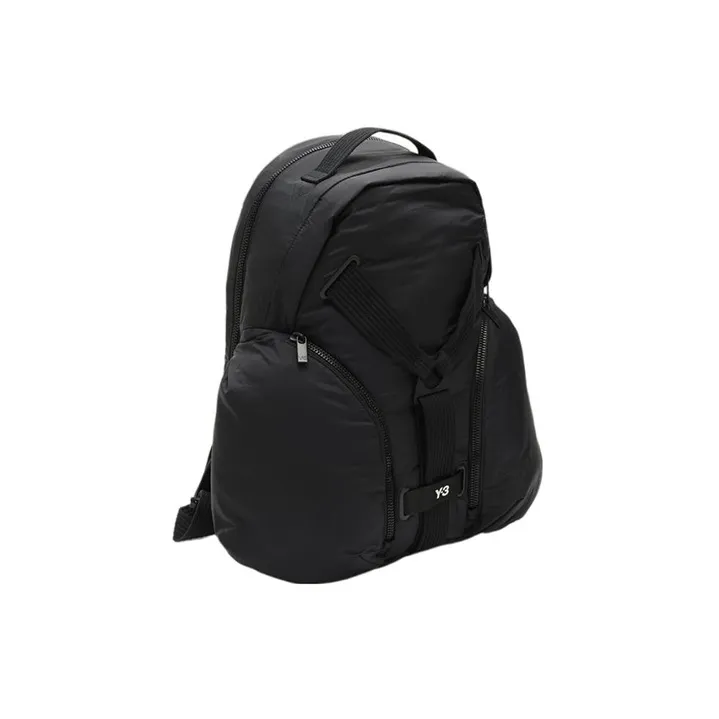 Y 3 Recycled Nylon Backpack Regular Unisex Black-1