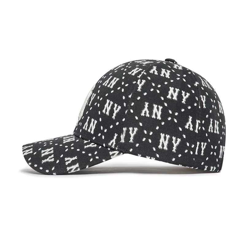 MLB Cotton Baseball Caps Unisex Black-2