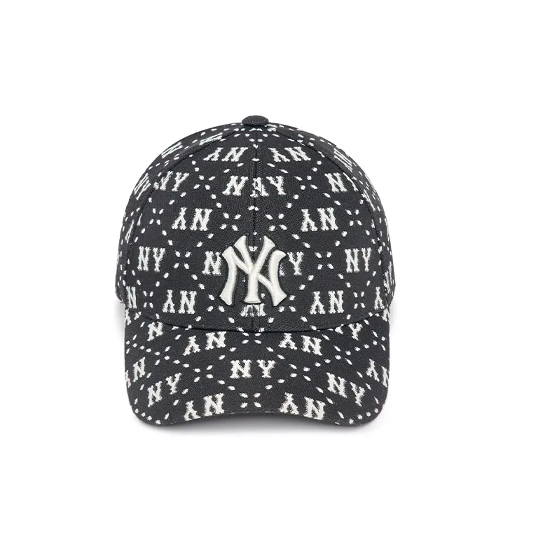 MLB Cotton Baseball Caps Unisex Black-1