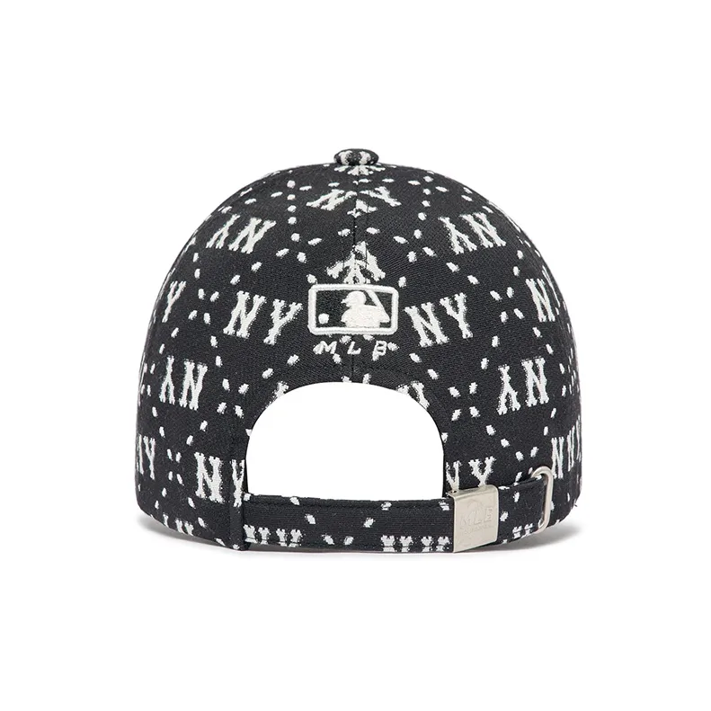 MLB Cotton Baseball Caps Unisex Black-3