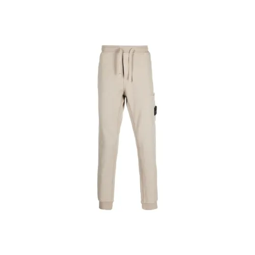 STONE ISLAND Knitted Sweatpants Men Off White