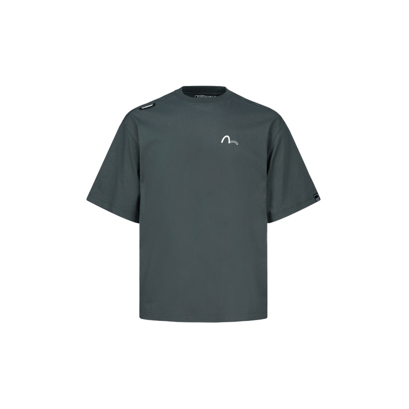 Tシャツ・カットソー EVISU Men T-shirt Green 2ESHTM5TS1107 GRN EVISU T-Shirts Men Dark Green - POIZON
