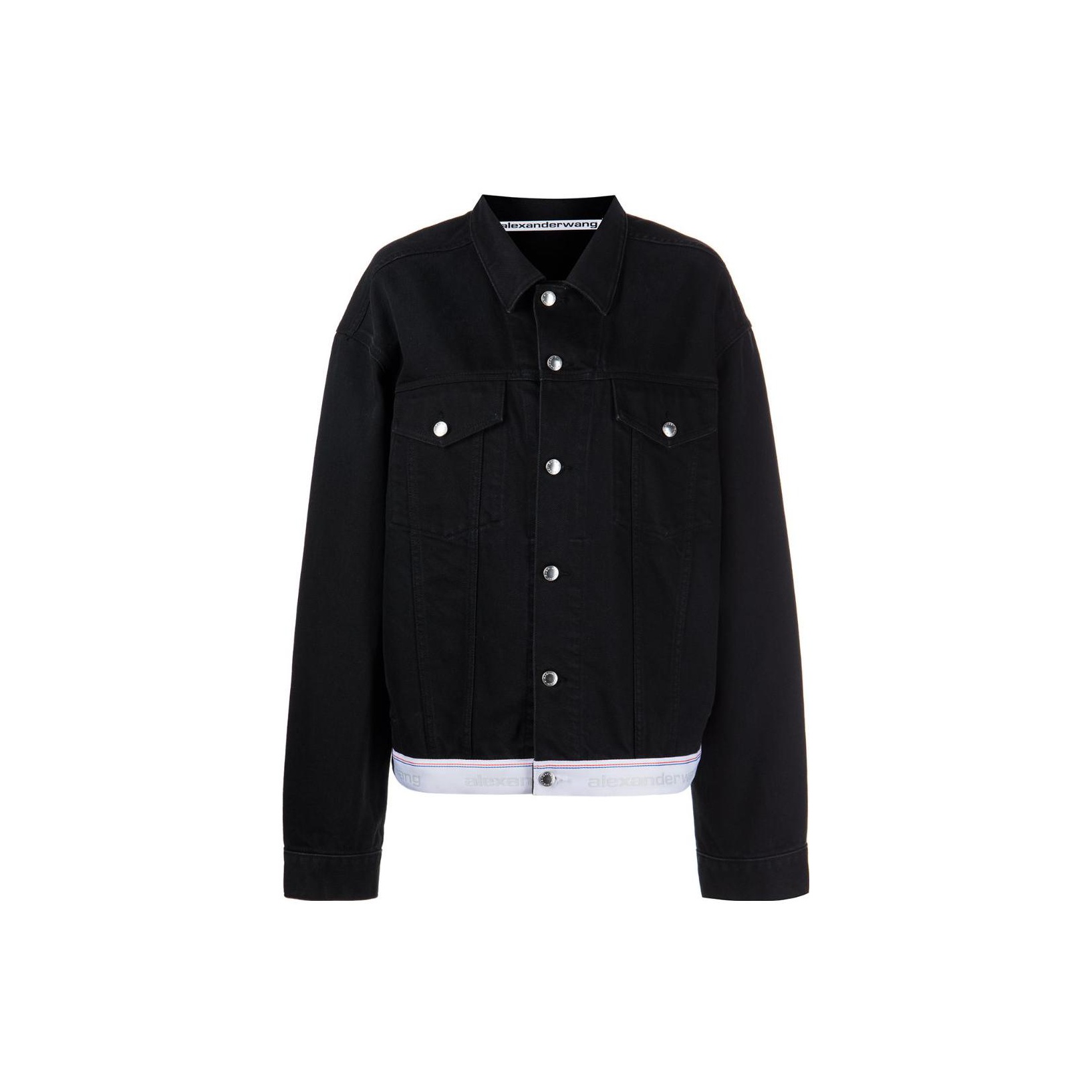 Alexander Wang Zipped Track Jacket - POIZON Alexander Wang Zipped Track Jacket - POIZON