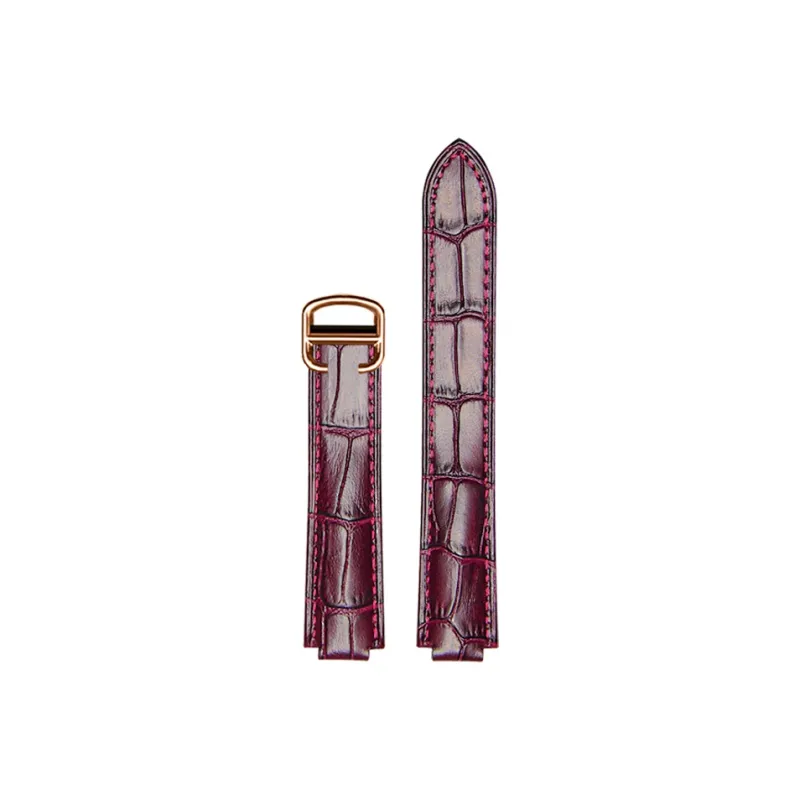 SHIRUI Compatible With Cartier Blue Balloon Convex/Concave Interface Watch Bands 14mm/16mm/18mm/20mm/22mm Unisex-38