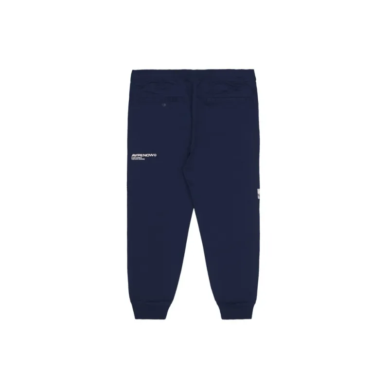 Aape Logo appliqué Cotton Track Pants-5