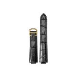 Black-Gold-Tone Lock